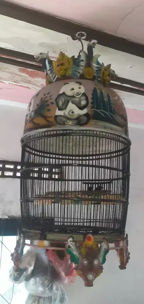 Sangkar perkutut barong bagus siap pakai