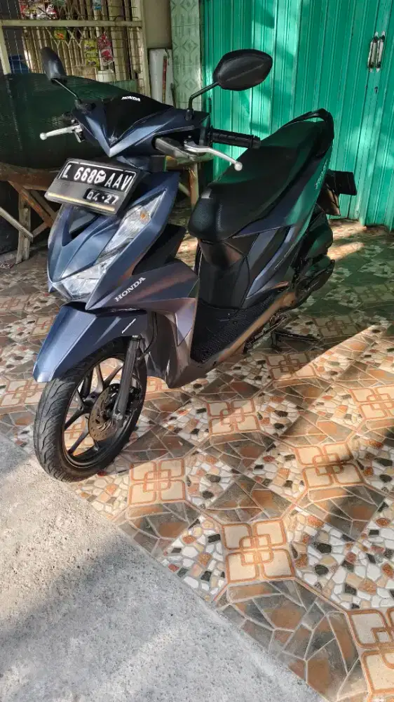 Jual motor honda beat deluxe 2022 original siap pakai no minus