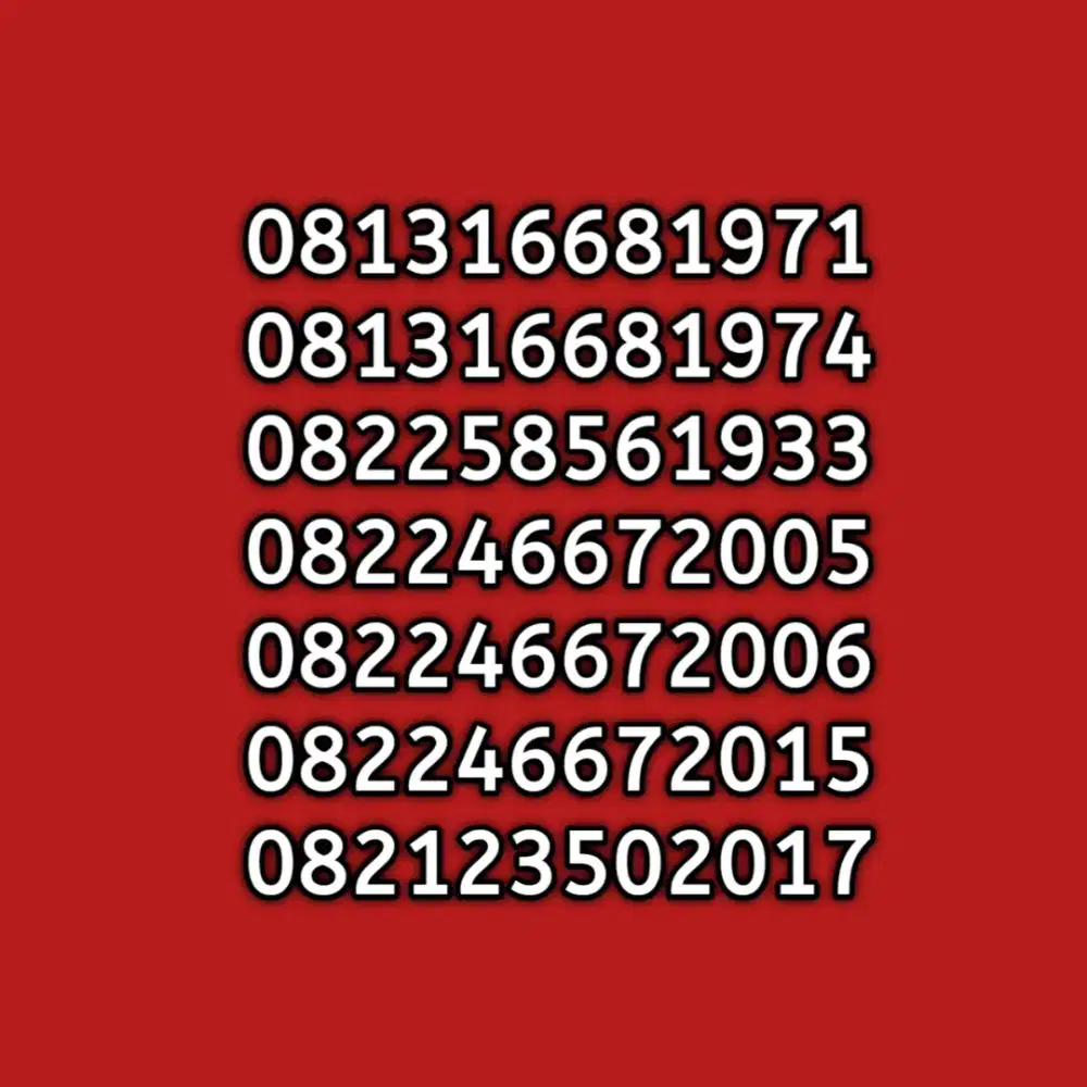 nomor cantik telkomsel simpati as seri tahun cantik