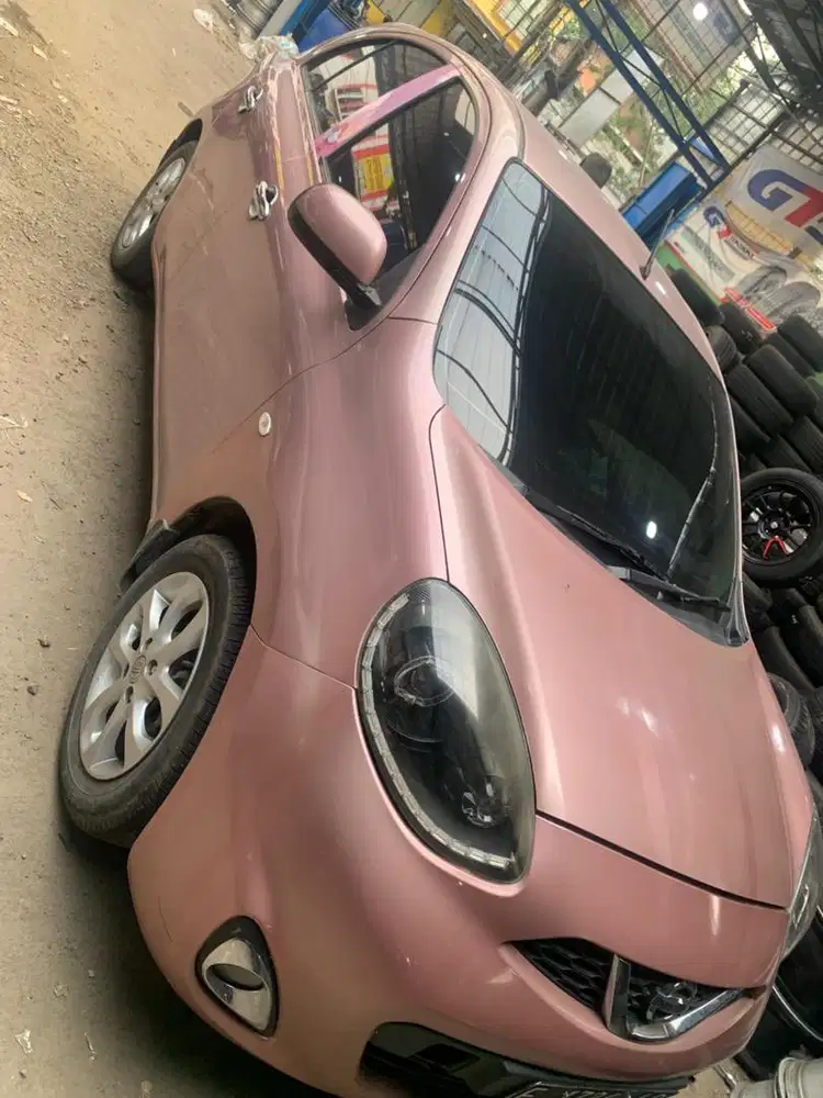 Nissan march 2015 automatic 1.2 L PINK
