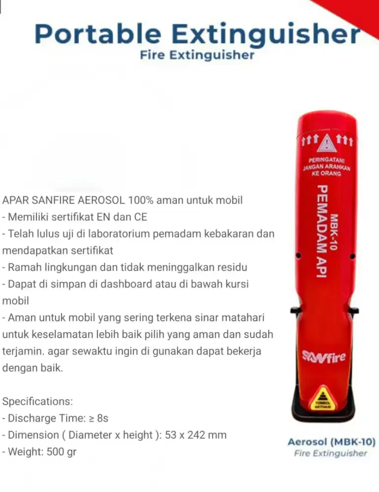 Alat Pemadam Api Ringan