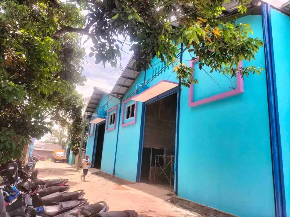 Disewakan Gudang Baru akses Container 20 ft di Mustikajaya Bekasi
