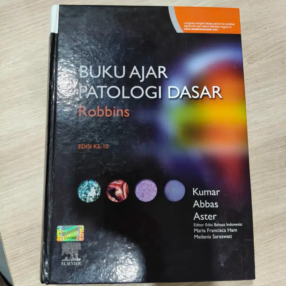 Buku Ajar Patologi Dasar Robbins Edisi ke-10 Original Like New