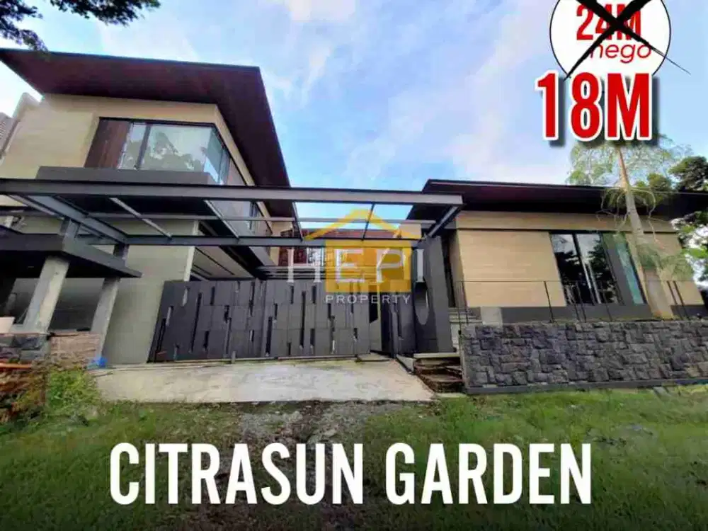 Citrasun Garden Bukitsari Tembalang Rumah Luxury Minimalis With Private Pool