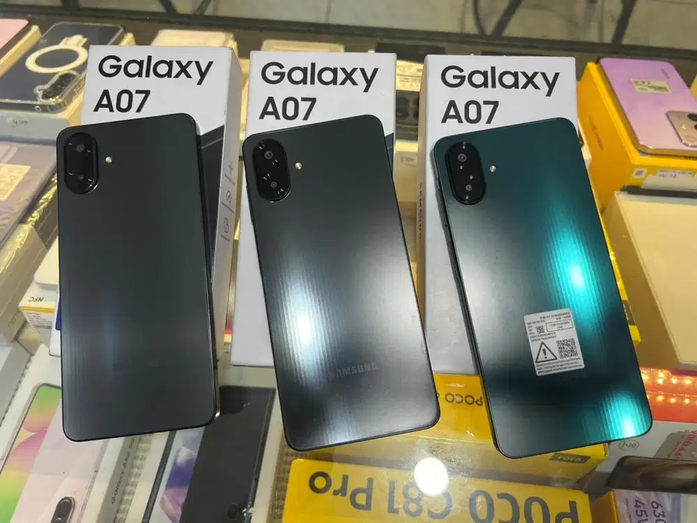 SAMSUNG A07 TERBARU LIKE NEW GARANSI RESMI INDONESIA
