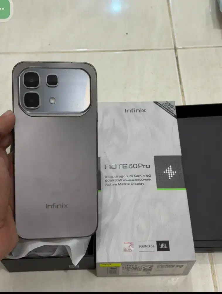 Infinix Note 60 pro Ram 12+12/256 lengkap