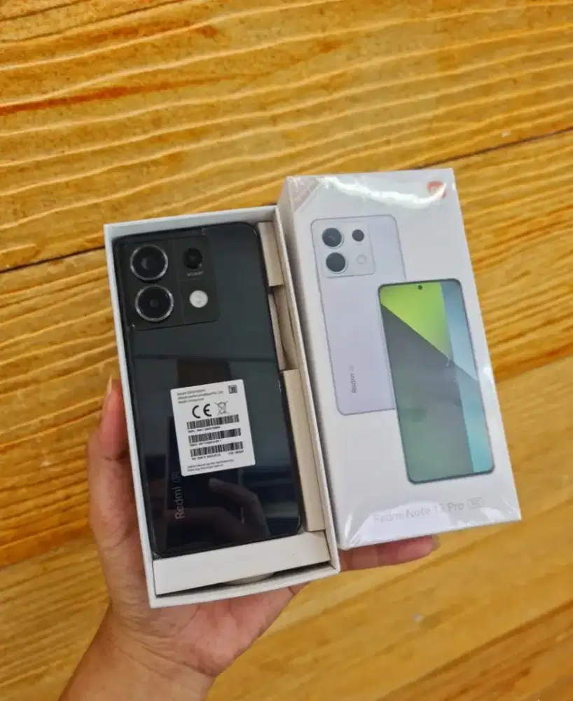 Redmi Note 13 Pro 5G 8/256 GB Kondisi Fullset Mulus!