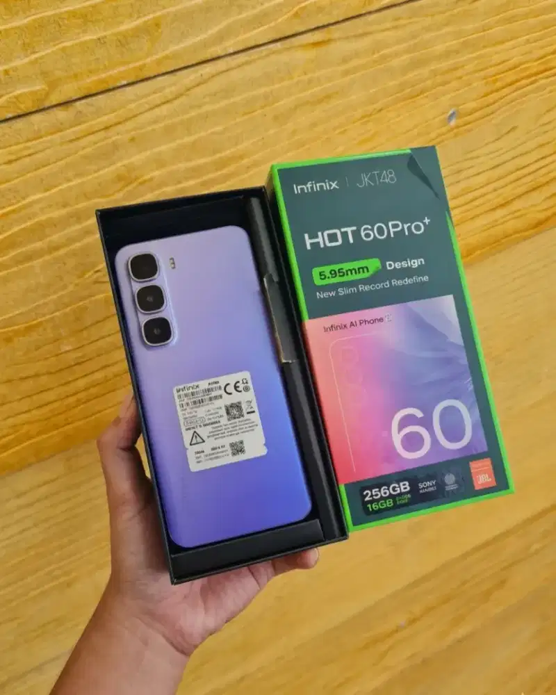 Infinix Hot 60 Pro Plus 8/256 GB Kondisi Fullset Mulus!