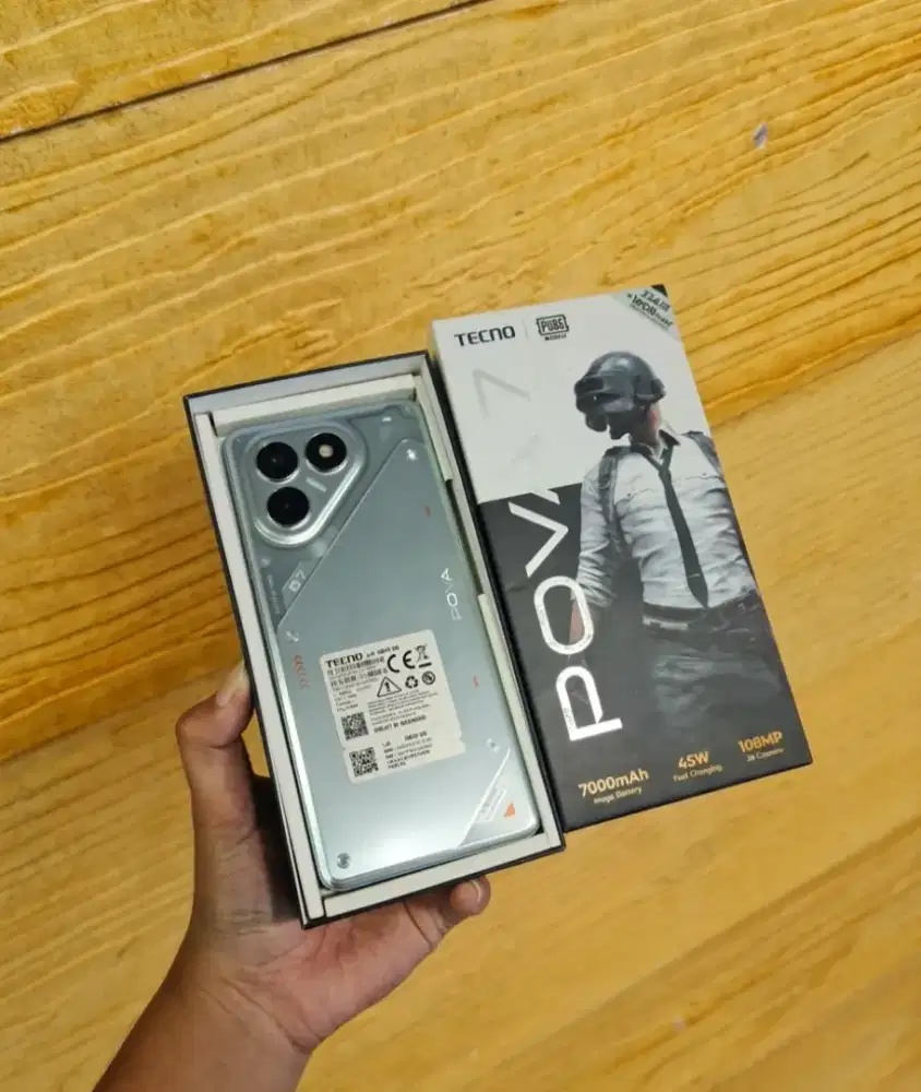 Tecno Pova 7 8/256 GB Kondisi Fullset Mulus!