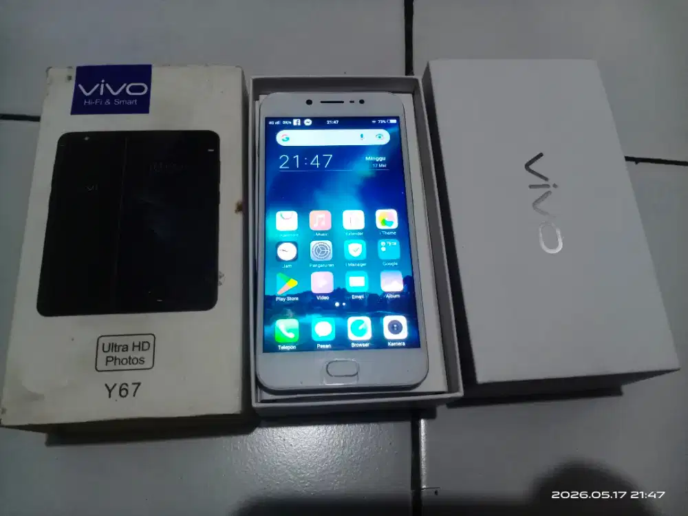 Jual sat set  vivo y67 ram 6/128 cari yg serius aja