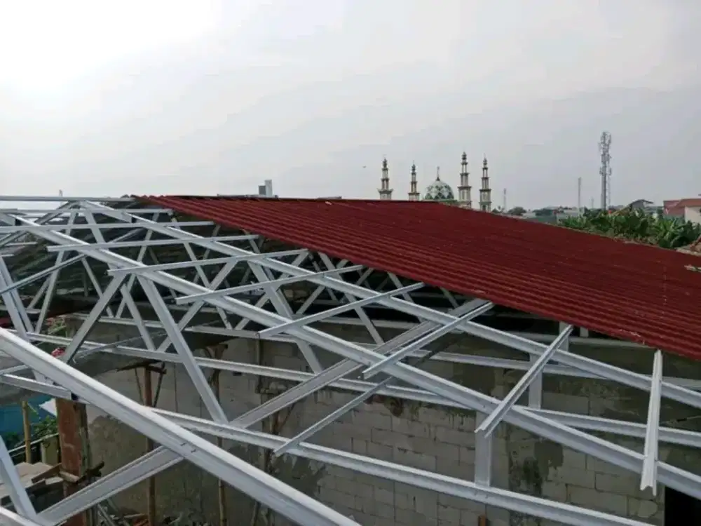 JASA PASANG ATAP BAJA RINGAN..DLL