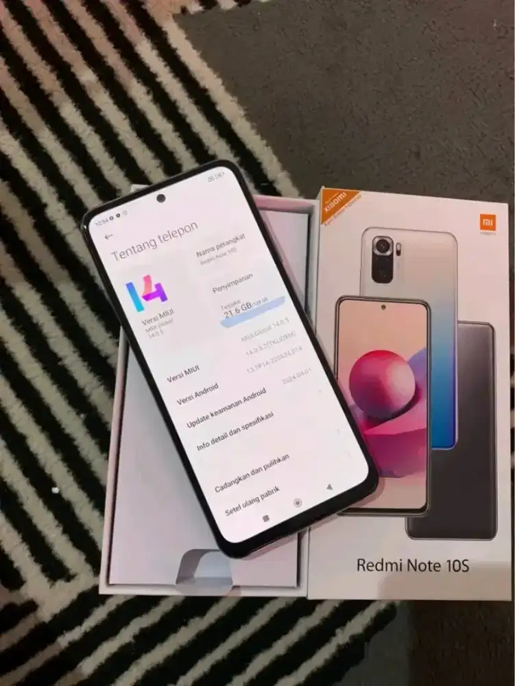Redmi Note 10s NFC 6+2/128Gb