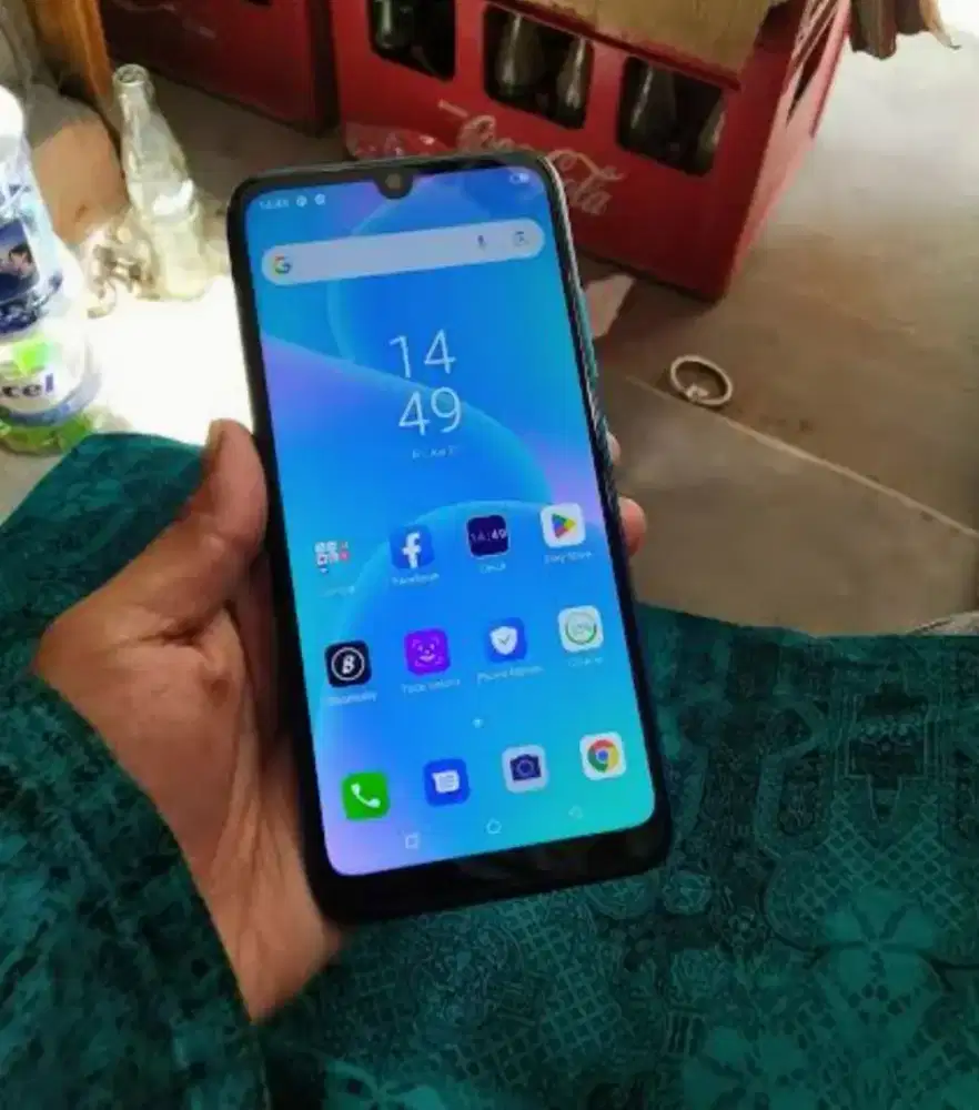 iteL vision 1 pro 4G Ram 3/32 gb Sehat Fingerprint
