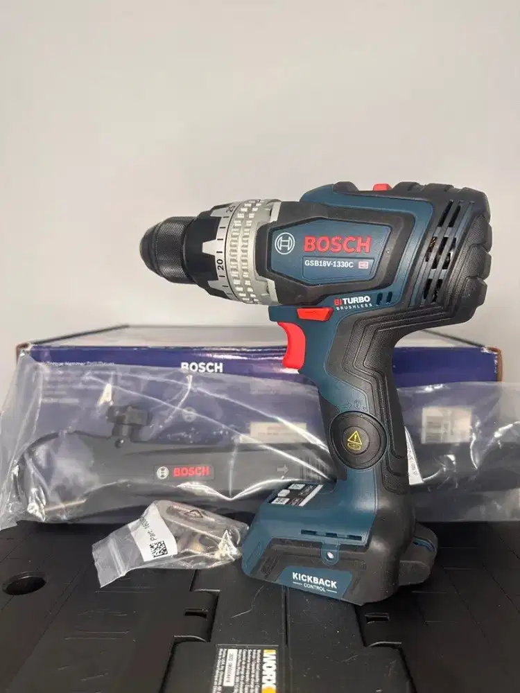 Bosch GSB 18V-1330C Professional mesin bor hammer cordless brushless
