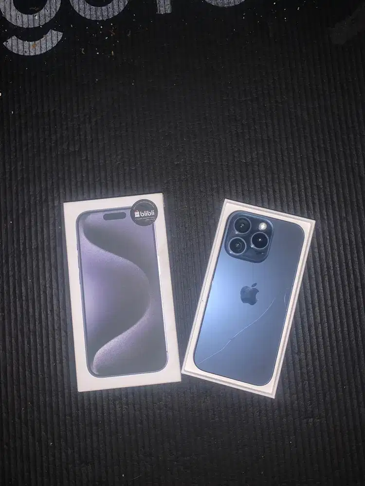 Iphone 15 pro 256GB Ex blibli