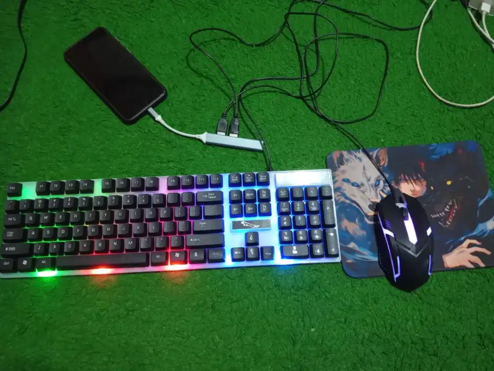 KEYBOARD DAN MOUSE/MOBILADOR