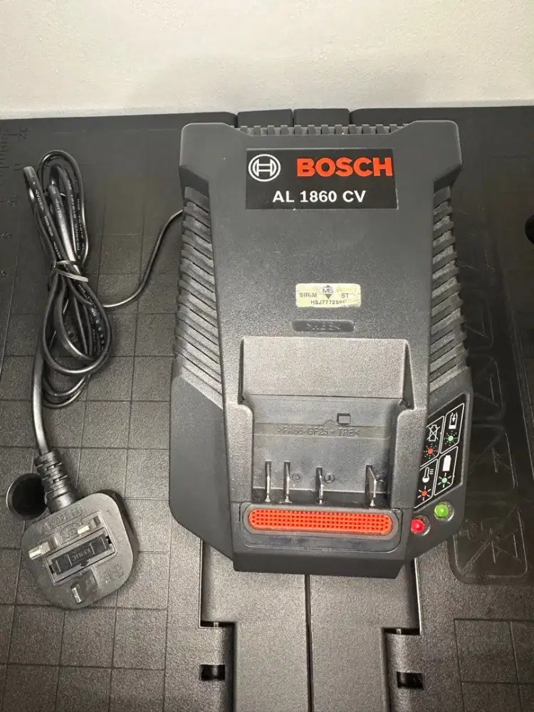 Bosch 18V charger GAL AL1860 baterai