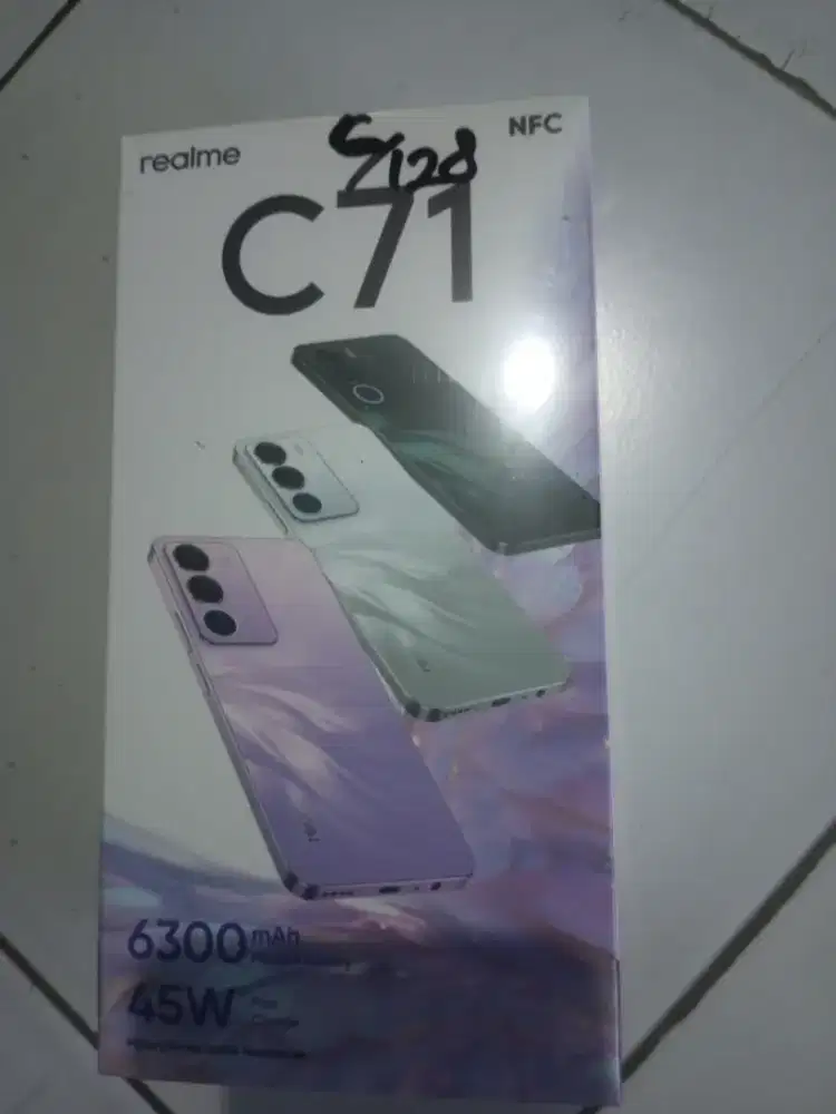 Realme C71  ram 6/128