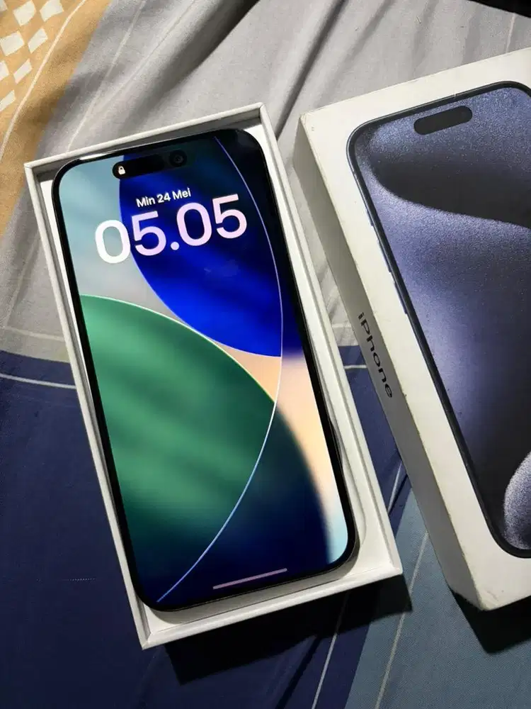 iPhone 15 Pro 128Gb Terdaftar Mulus