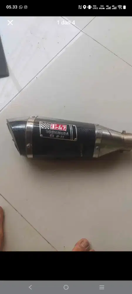 knalpot x-max yoshimura original