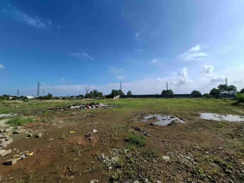 open yard tanah di marunda siao pakai