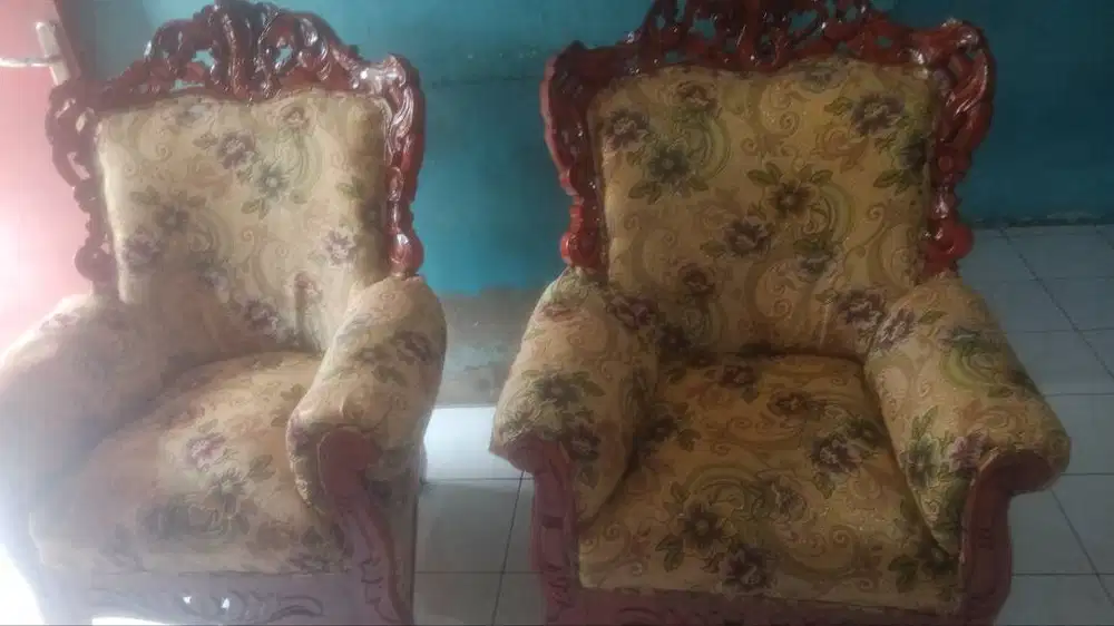 Sofa jati merah