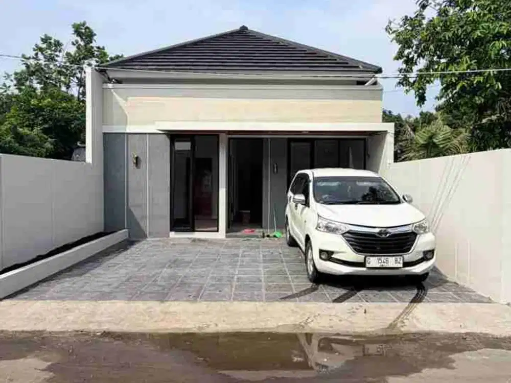 RUMAH CANTIK LIMASAN MODERN KEKINIAN DI PURWOMARTANI KALASAN SLEMAN