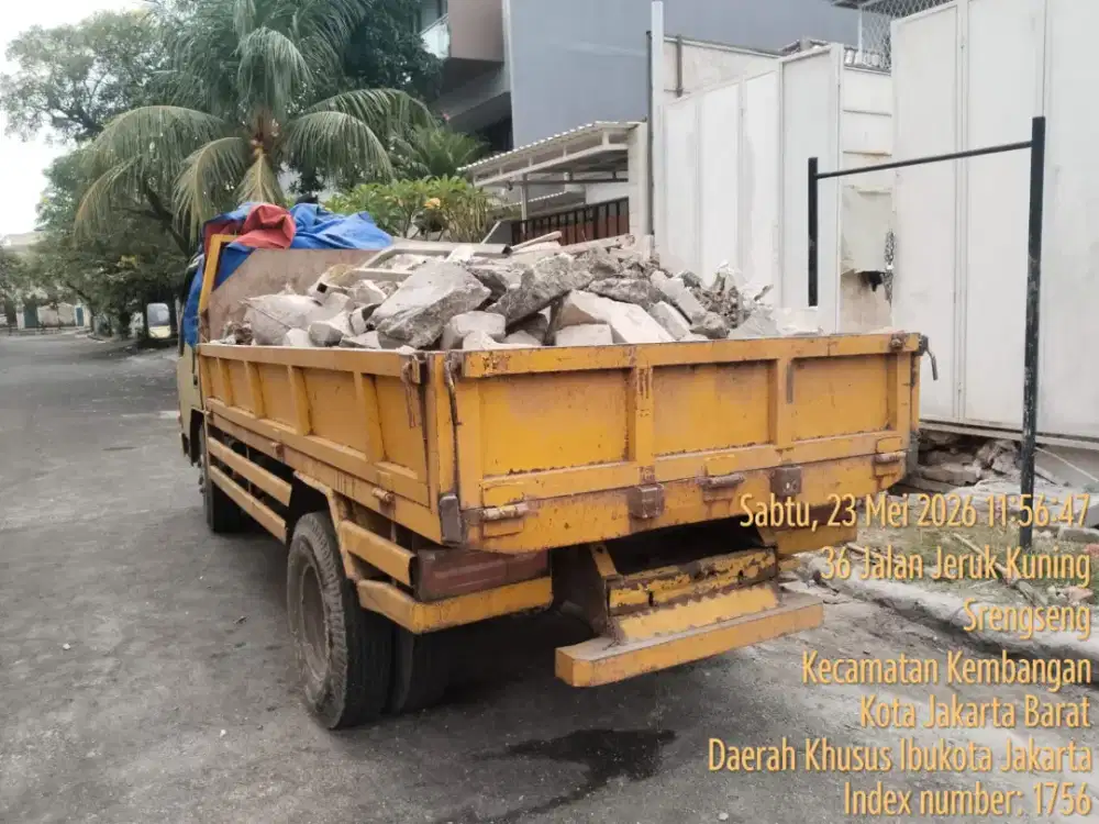 Jasa pengurugan puing dan tanah