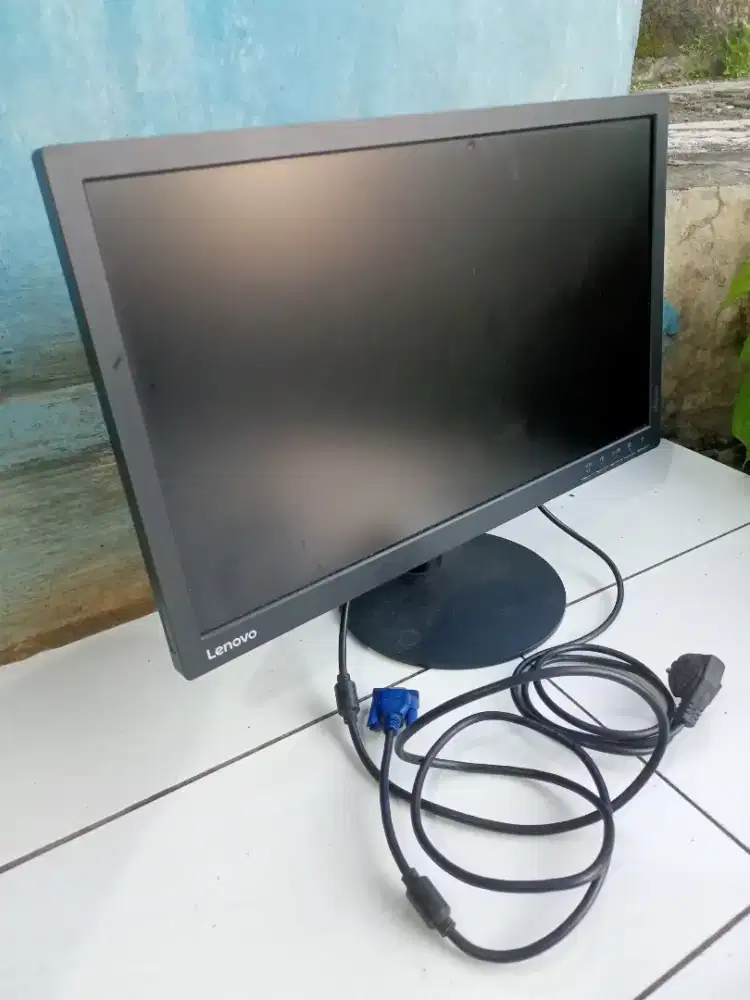 Dijual Monitor Lenovo 22 inch second