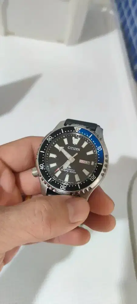 (Preloved) Citizen Promaster Fugu NY0110-13E Batman Asia Limited