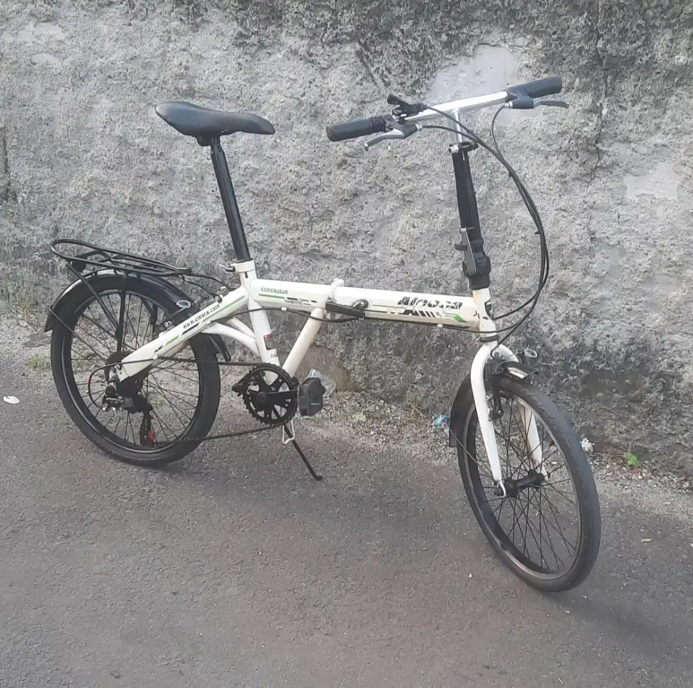 Jual sepeda lipat Aleoca uk 20 speed 6.