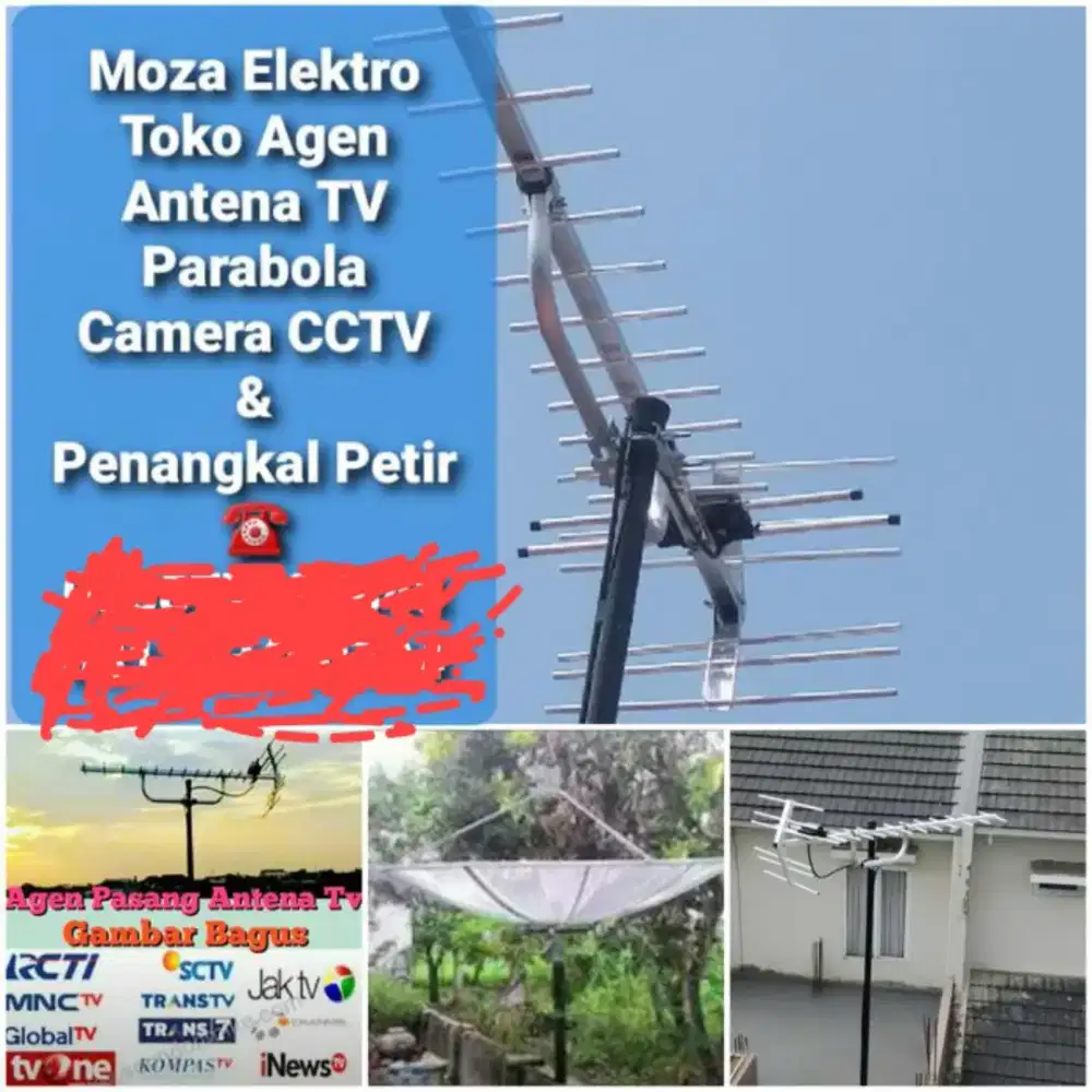 Tekhnisi ahli pemasangan Antenna tv digital, siaran muncul banyak