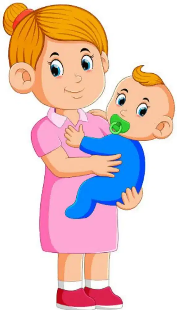 Pengasuh anak usia 8 bulan