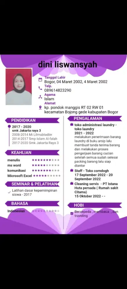 Mencari lowongan pekerjaan