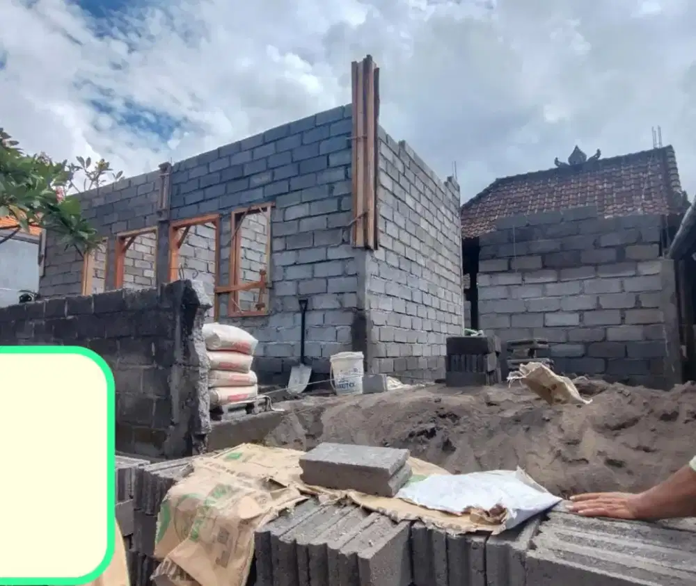 Disewakan rumah baru ready Juni 2026 di Jl Buana Raya Denpasar Bali