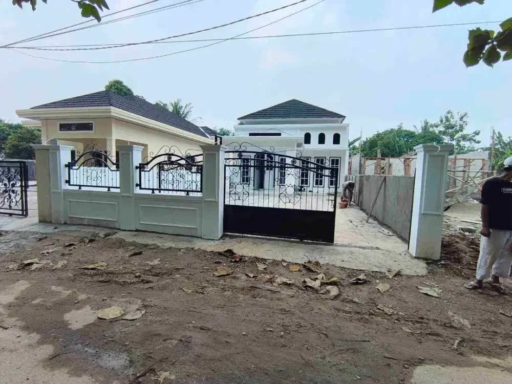 Dijual Rumah Mewah Siap Huni Dekat Polda Banten LT 215 m² 2 KT, 2 KM -Rp.575  Jt diluar surat Srius Masih Ada sisa Tanah luas dan Halaman Belakang