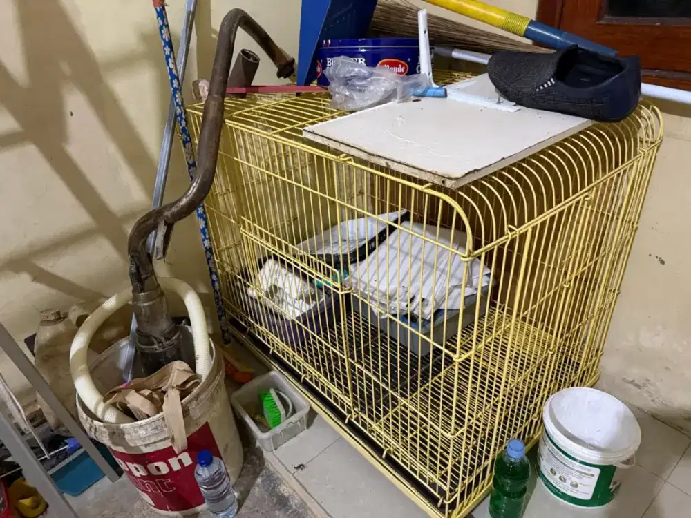 Kandang kucing bekas