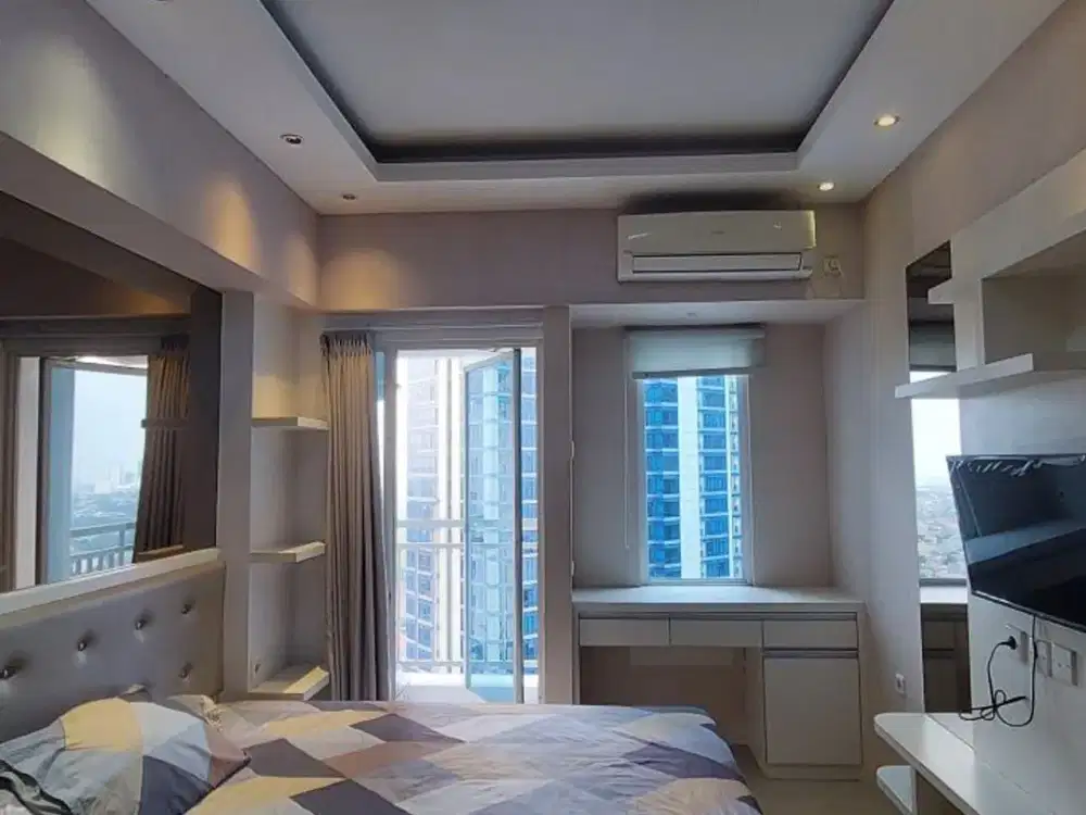 DISEWAKAN APARTEMEN ORCHARD PAKUWON MALL LANTAI 16 FURNISHED