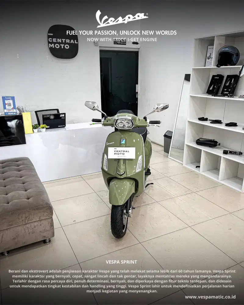 PIAGGIO VESPA (GET YOUR HAPPYNESS WITH US)