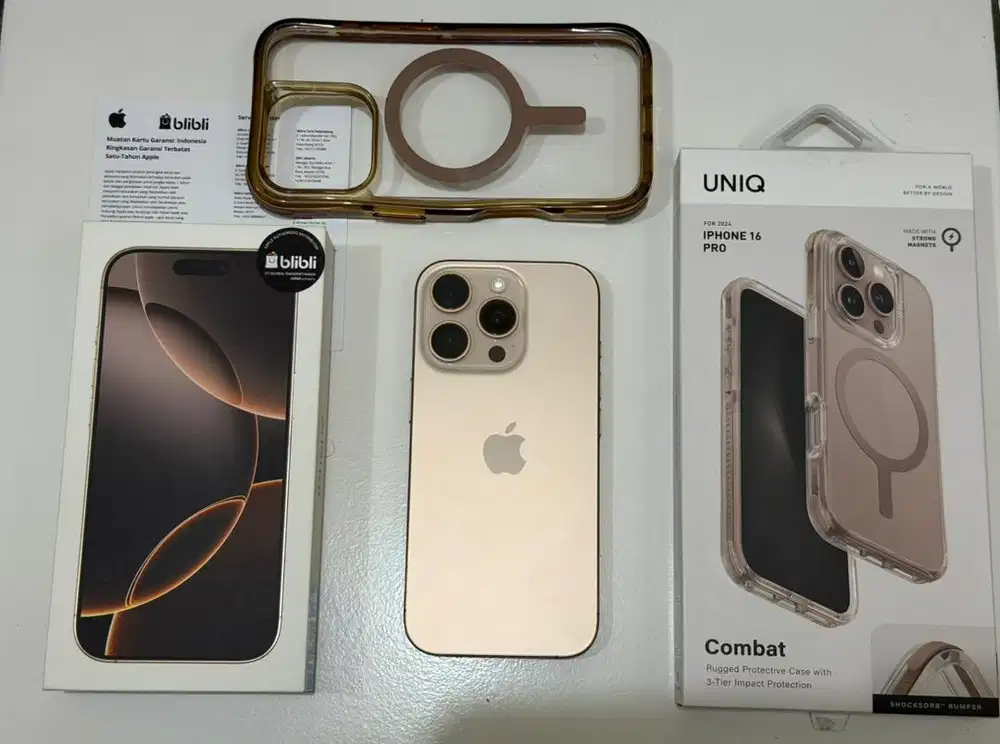IPHONE 16 PRO 128GB (DESSERT TITANIUM)