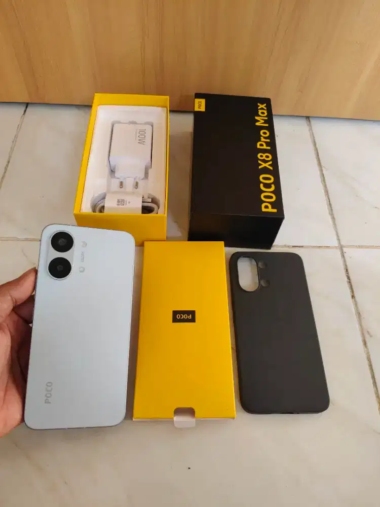 Poco x8 pro max 12/512 garansi resmi