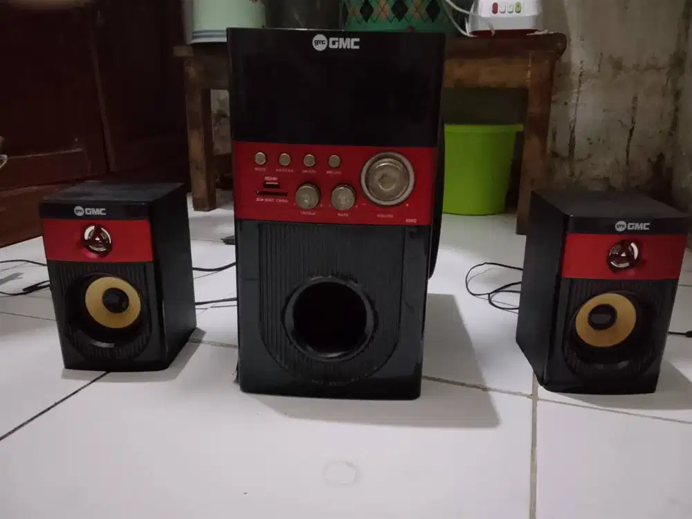 GMC radio sunwoofer jual cepat
