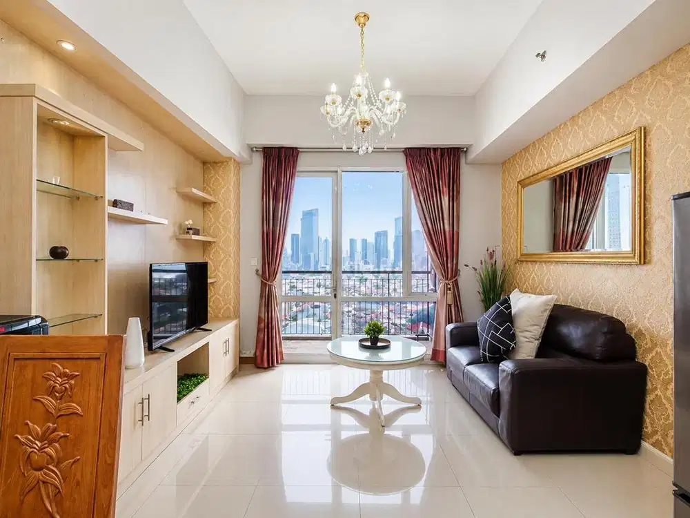 MURAH! Disewakan Ambassade Residence 2BR Apartemen Di Tengah Jakarta