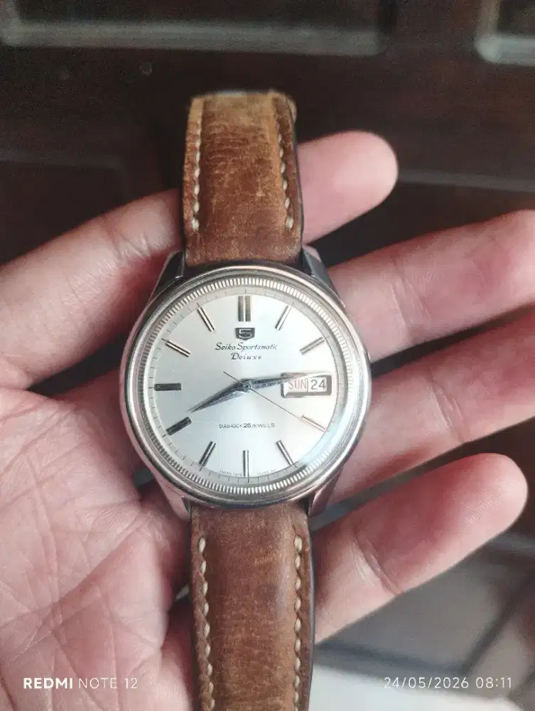 Seiko 5 Sportsmatic Deluxe Diashock 25 Jewels