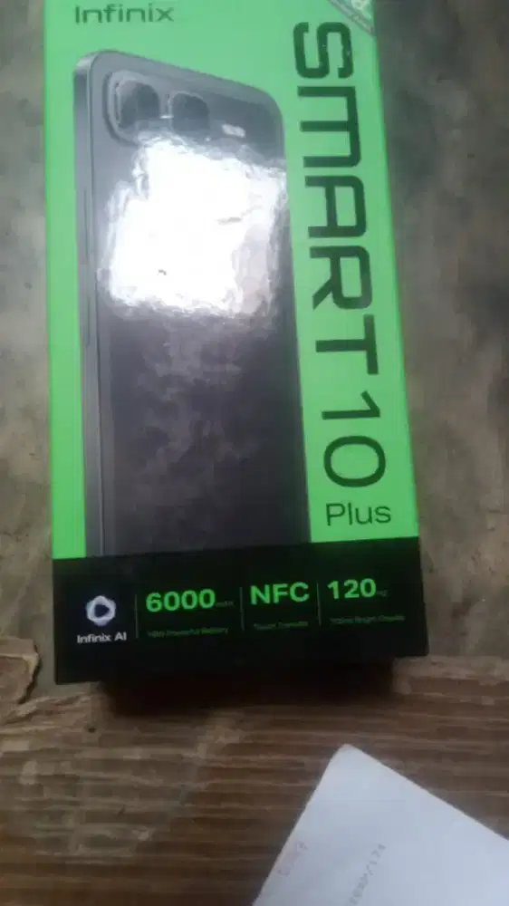 Infinix smart plus ram 8/128 mulus kumplit bon pembelian masih ada,