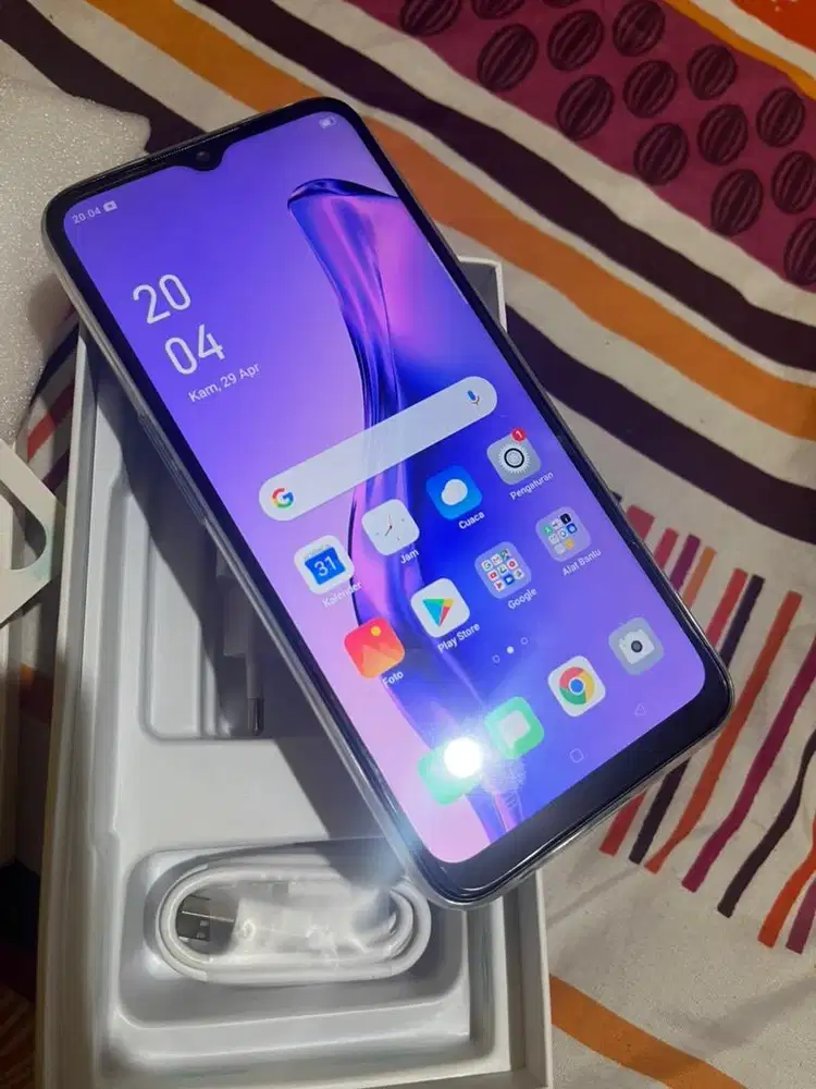oppo a31 ram 8/255 no minus bru buka dus kemaren mulus