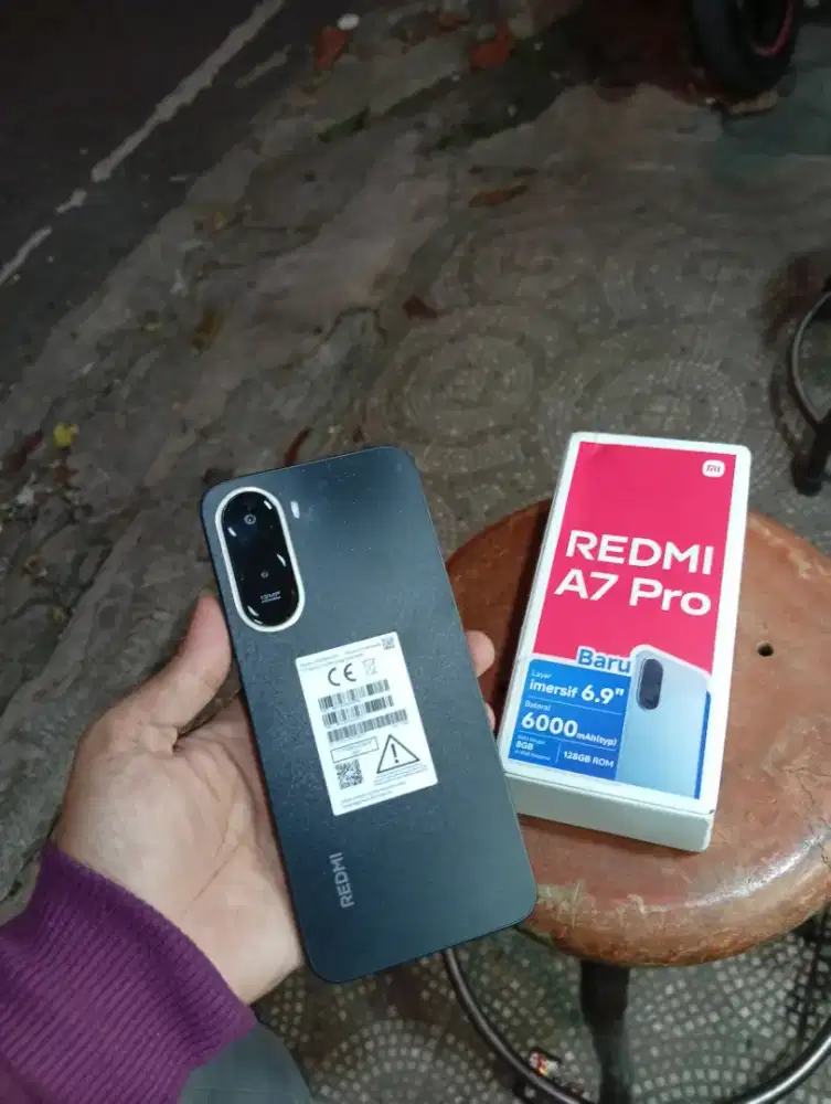 Redmi A7 pro ram 4+4/128 fulset
