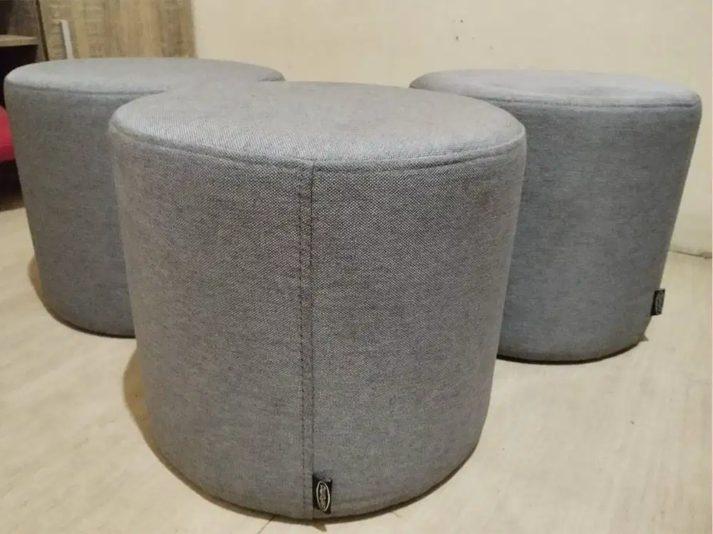 KURSI STOOL SOFA BULAT