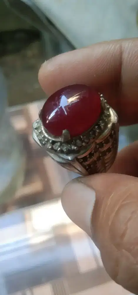 Batu akik red Baron