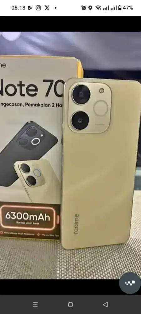 Realme note 70 ram 4+4